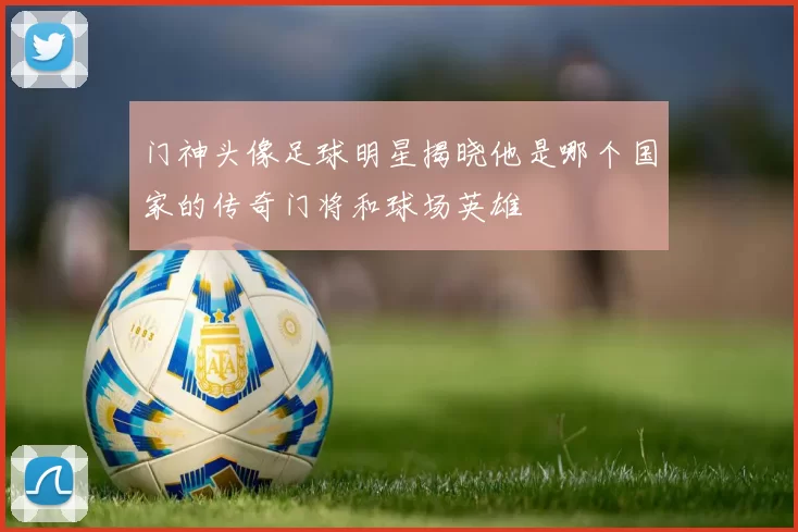 门神头像足球明星揭晓他是哪个国家的传奇门将和球场英雄