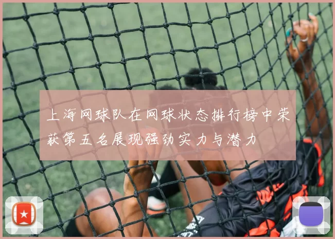 上海网球队在网球状态排行榜中荣获第五名展现强劲实力与潜力